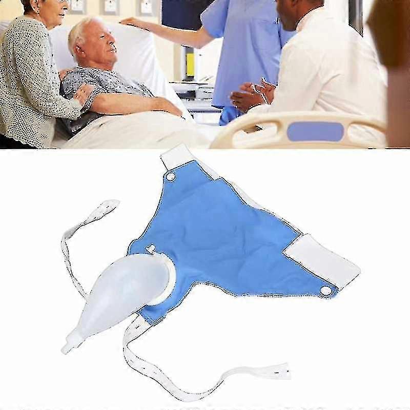 Tragbarer Urinsammelbeutel Mit Urinkatheterkanal, 1000 Ml, 2000 Ml, Für Ältere Männer, Bettlägerige Patienten Mit Harninkontinenz