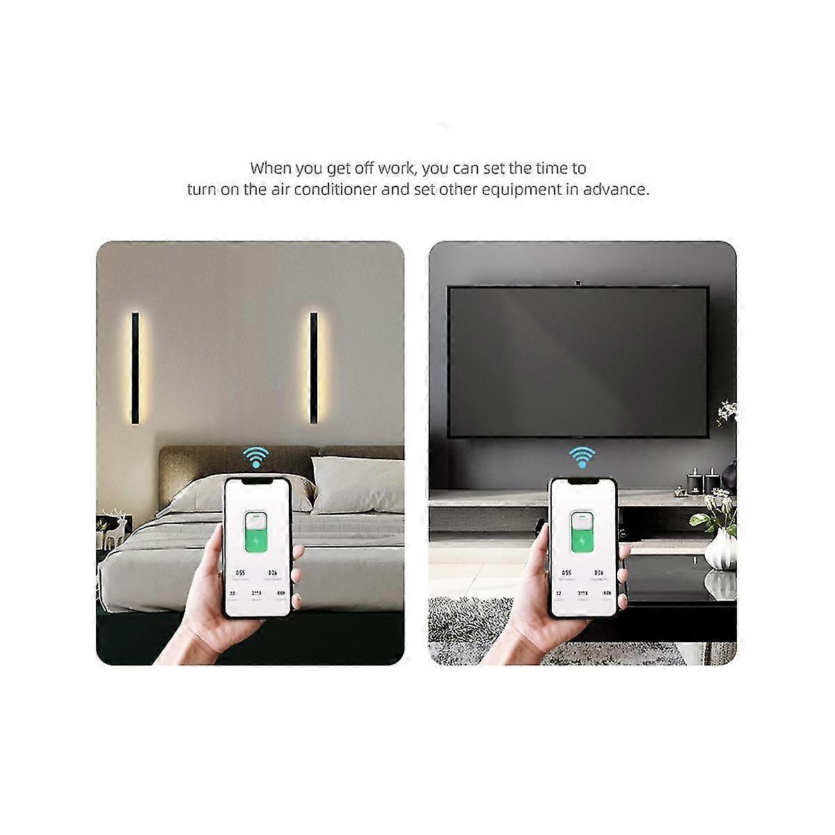 Tuya Zigbee Leistungsschalter Mit 1p 63a Messung Für S Als Drahtlose Fernbedienung