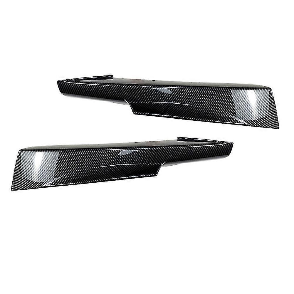Carbon-faser-frontstoßstangen-lippen-eckabdeckungs-ordnung Unterer Schutz-splitter-spoiler Für E90 320i 330i