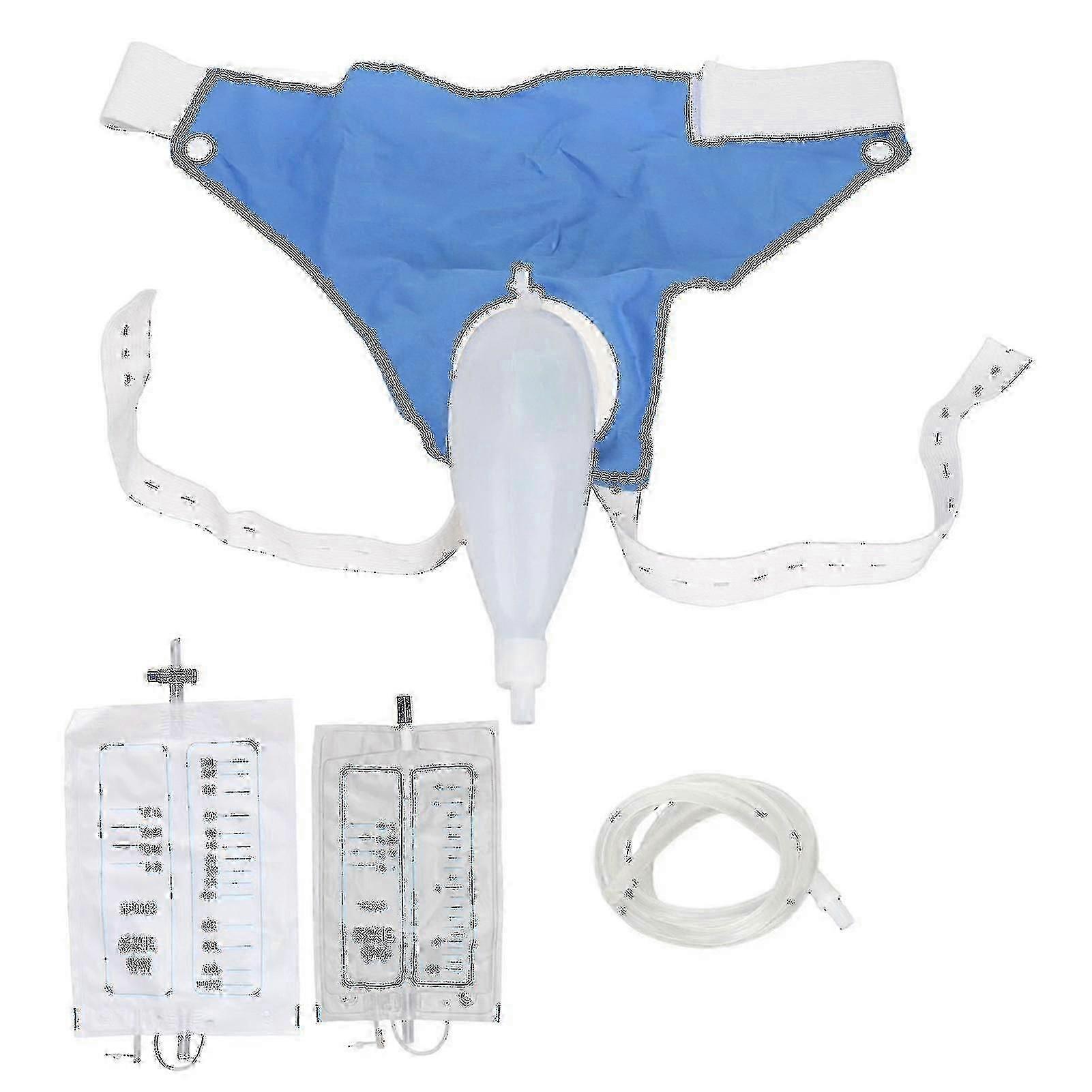 Tragbarer Urinbeutel Für Bettlägerige Patienten Mit Harninkontinenz – 1000 Ml/2000 Ml