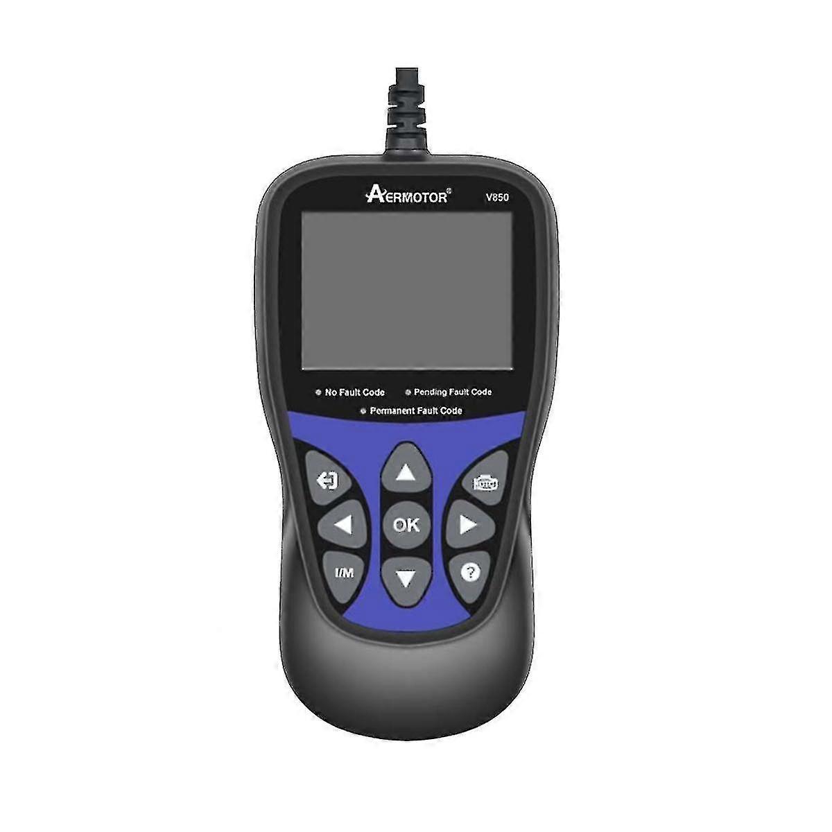 V850 Obd2-scanner, Kfz-diagnosetool, Obdii-codeleser, Motorfehlerprüfung Kann Diagnostizieren