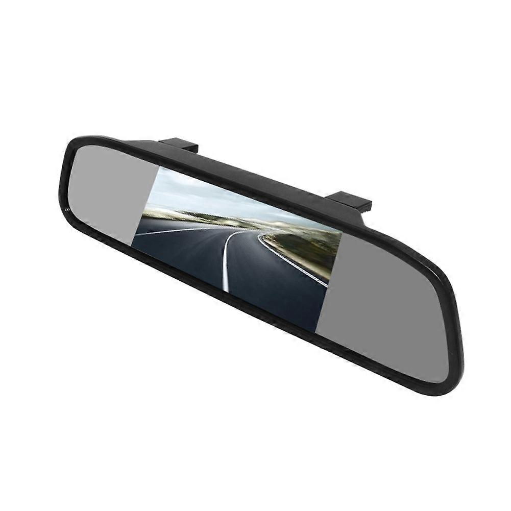 Automonitor Mit 5 Zoll Hd 800 X 480 Tft-lcd-bildschirm, Parkrückspiegel Und 2 Videoeingängen