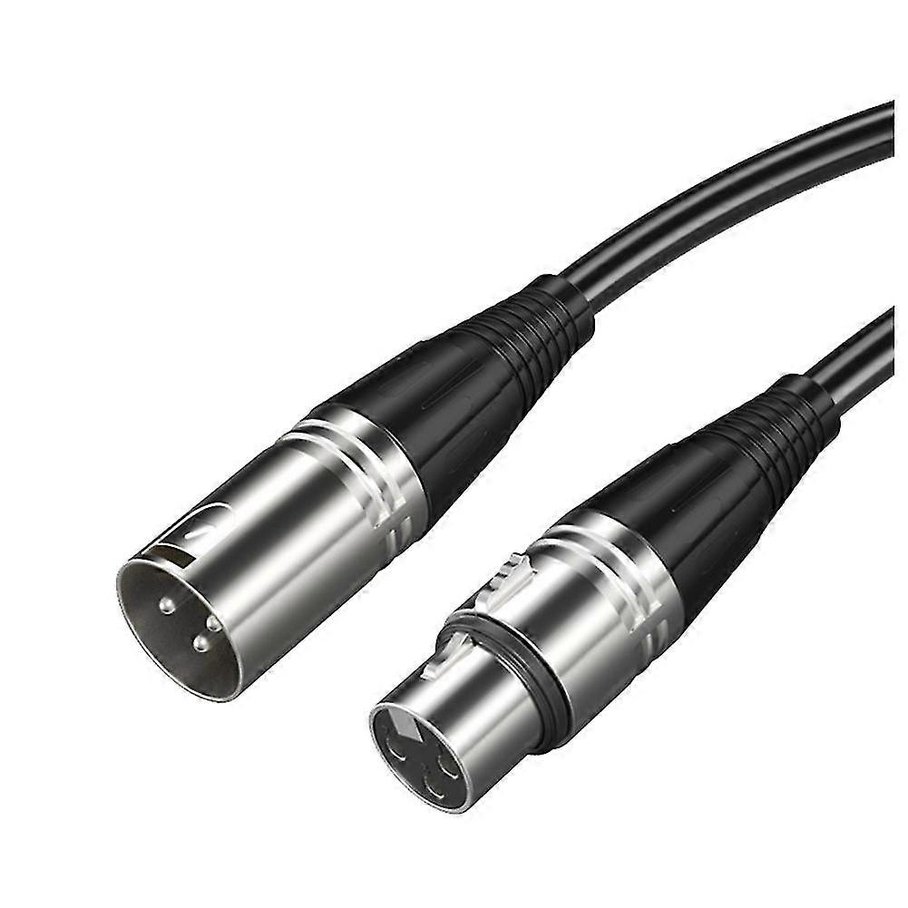3 Pin Xlr Stecker Auf Buchse Mikrofonkabel Xlr Audiokabel Gitarrenmixer Lautsprecher Patchpanel 1,5 Meter