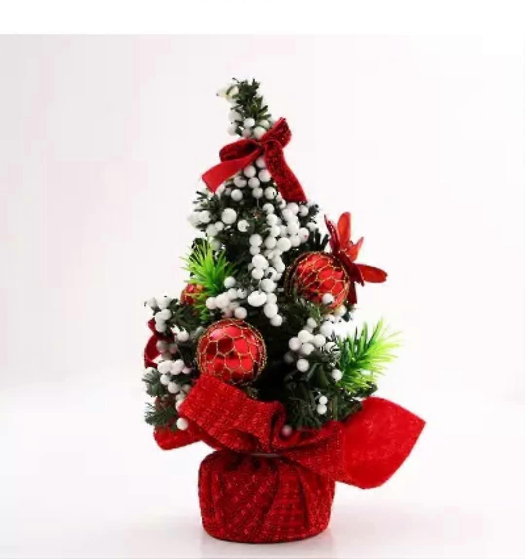 20 Cm Großer Künstlicher Weihnachtsbaum, Dekorativer Mini-weihnachtsbaum Für Den Innenbereich, Tischdekoration Für Die Feiertage.