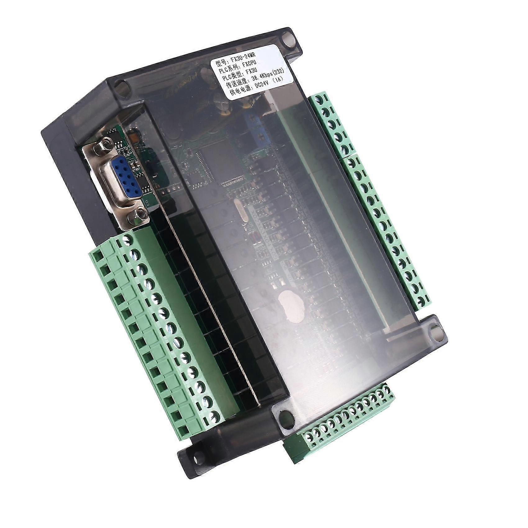 Fx3u-24mr Plc Indrial Board 14 Input 10 Output 6ad 2da Mit 485 Communicat Und (a)