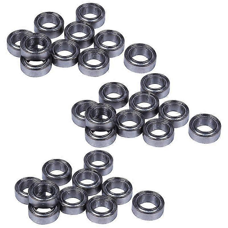 30 Stück Miniatur-kugellager Mit Abgeschirmtem Metall, Größe 13, Modell: Mr74-zz, 4 X 7 X 2,5 Mm
