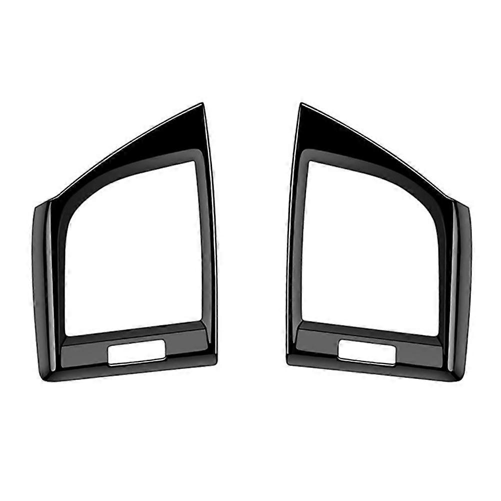 Für Alphard 40 Serie 2023+ Rhd Glänzend Schwarz Armaturenbrett Klimaanlage Vent Outlet Abdeckung Trim Rahmen S