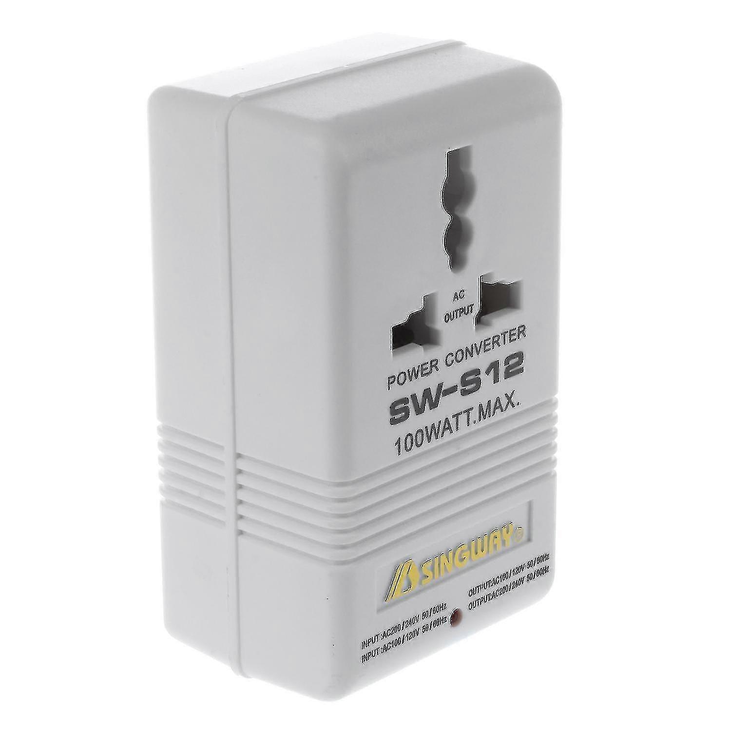 Einzelspannungskonverter 100 W Von 110 V/120 V Auf 220 V/240 V