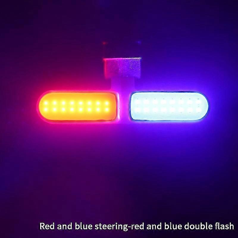 Herzförmiges Led-fahrrad-rücklicht, Usb Wiederaufladbar, Wasserdichtes Mountainbike-rücklicht