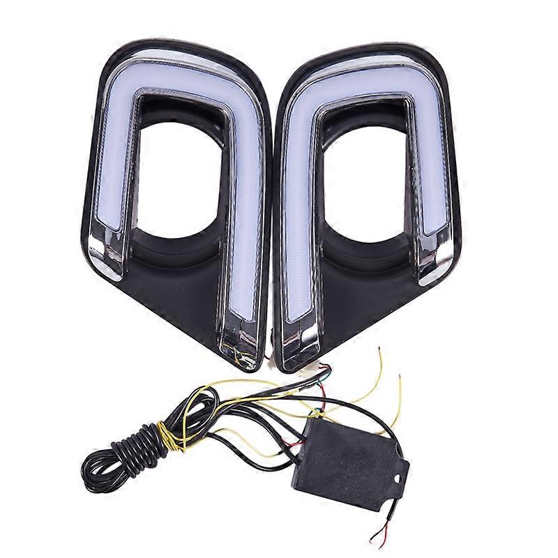 Led Drl Tagfahrlicht Nebelscheinwerfer 12v Autofahrlichter Für Dodge Journey Fiat Freemont 2014 2015 2016