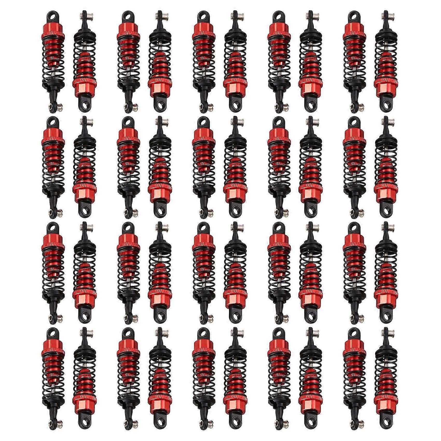 40 Stück Aluminium-stoßdämpfer-upgrade-teile Für 1:18 A959 A969 A979 K929 Ersatz A949-55 Rot
