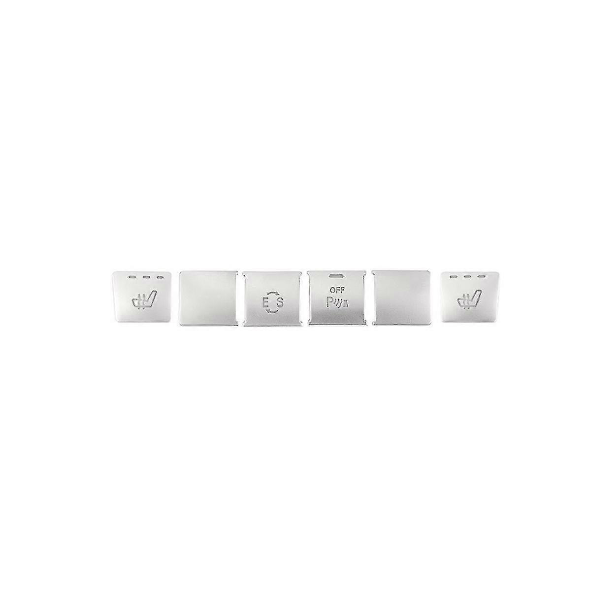 Autokonsolen-cd-panel-bedienknopfaufkleber Für X204(d)-zubehör