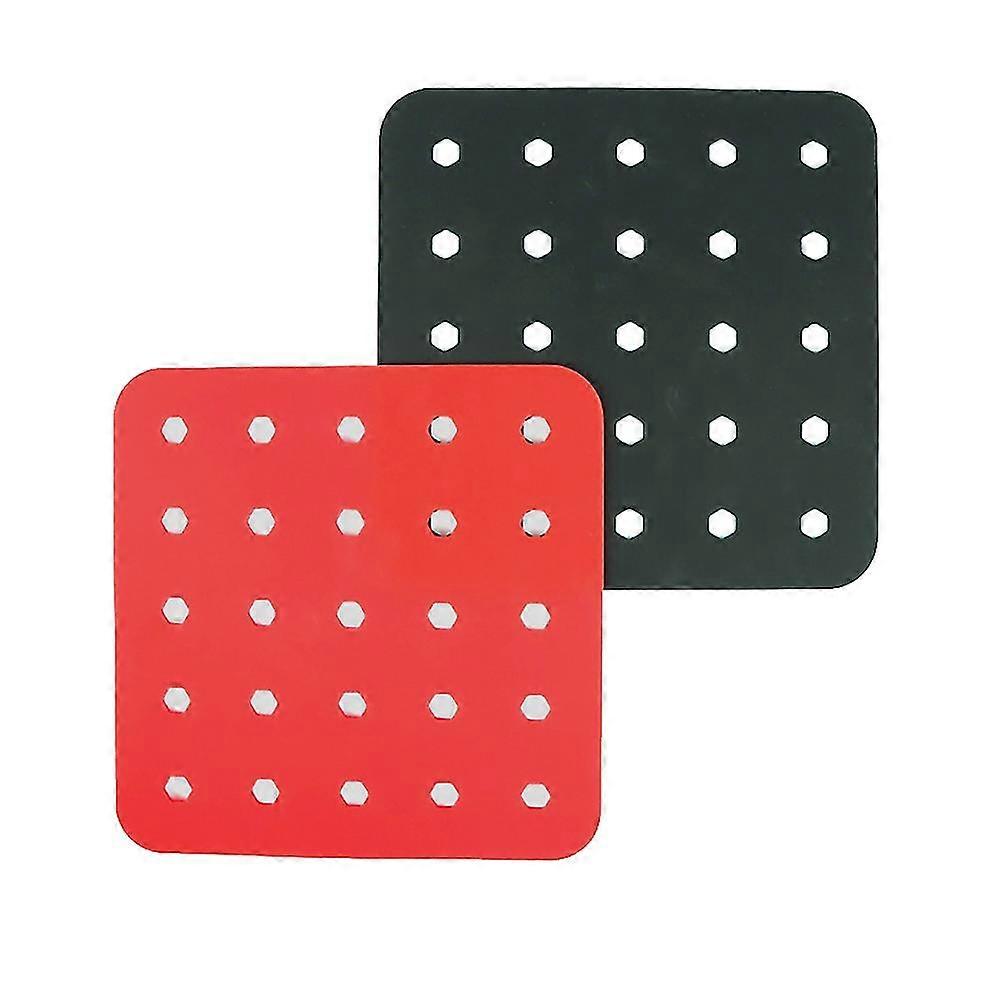 2 Stück 7,5 Zoll Wiederverwendbare Liner-matte Antihaft-dampfmatte Kochen Küchenwerkzeug Gebäck-backmatte