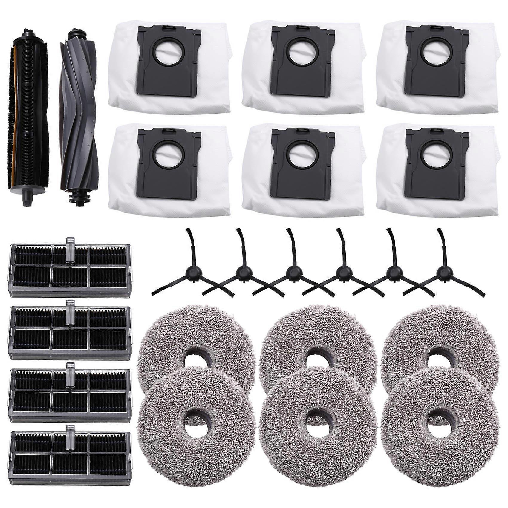 Dreame X30/x30pro Roboter-staubsauger-zubehör: Rotierende Bürste, Seitenbürste, Filter, Mopp, Staubbeutel-set