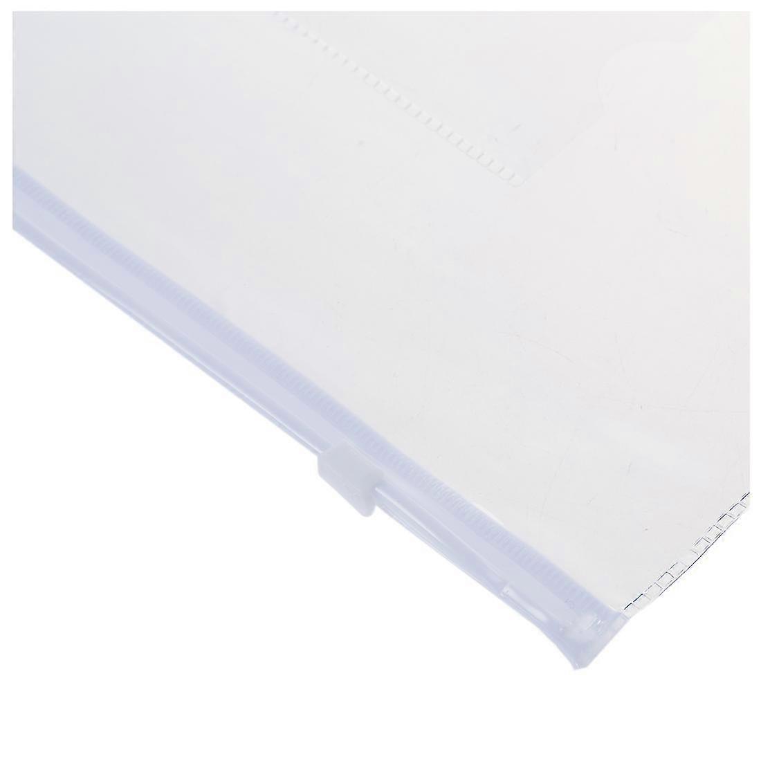 Transparente, Weiße A5-papierschieber Mit Reißverschluss, Aktentaschen, 20 Stück