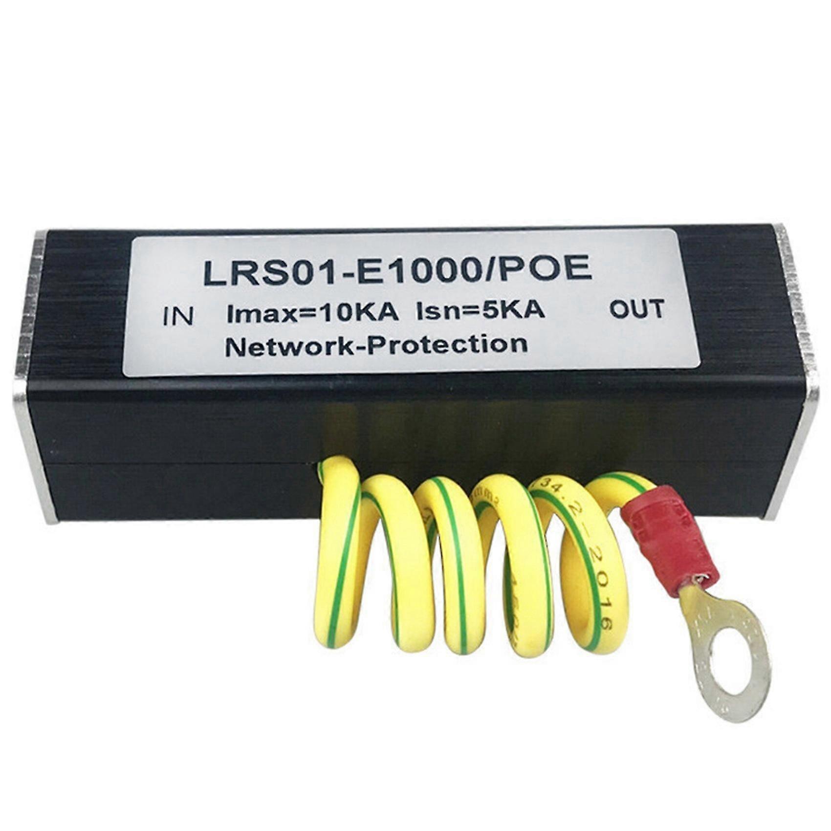 100/1000 M Poe Ip Kamera Netzwerk Rj45 & Poe Überspannungsschutz Schutzgerät Ableiter Spd 1000 M