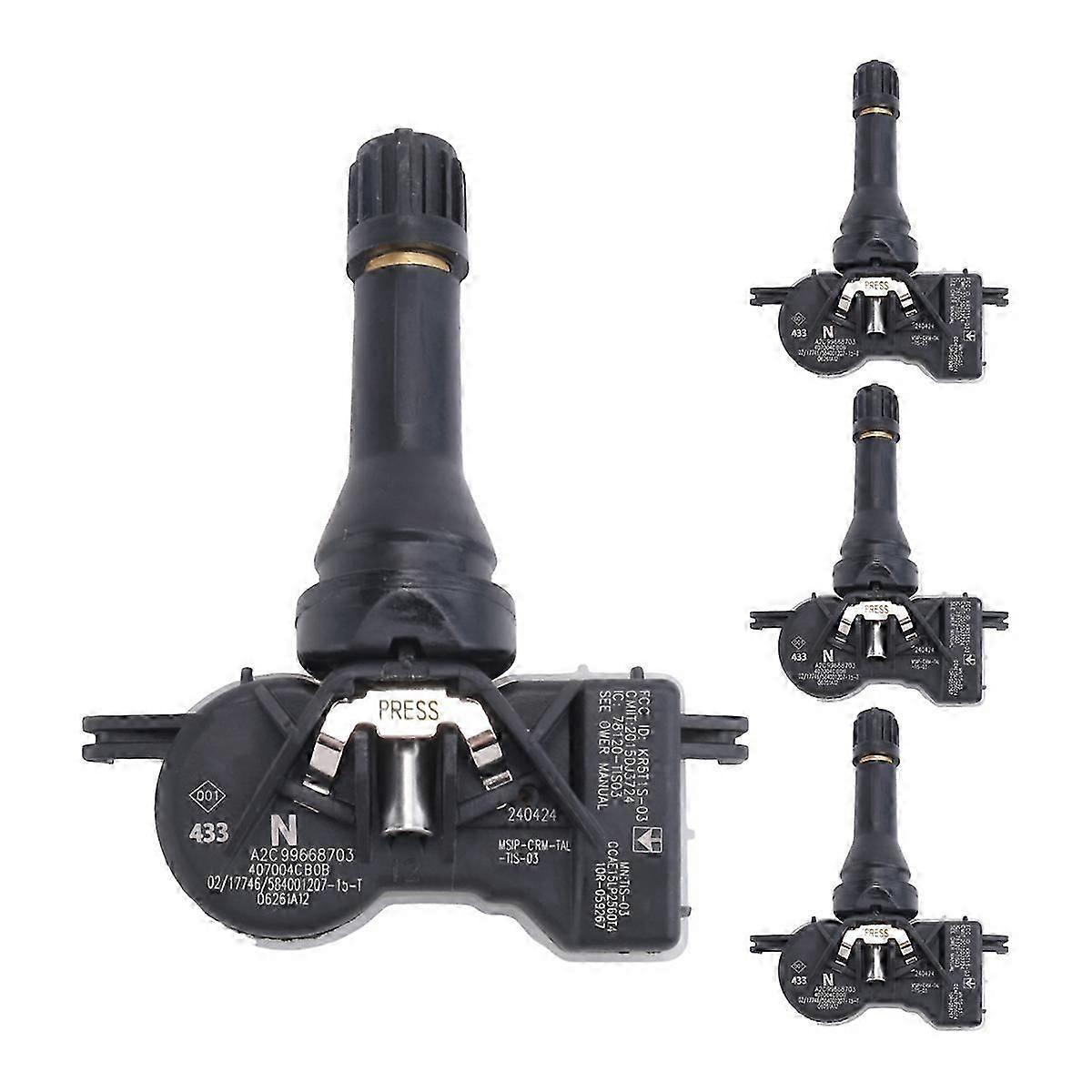 4 Stück Tpms Reifendrucksensor 407004cb0b Für