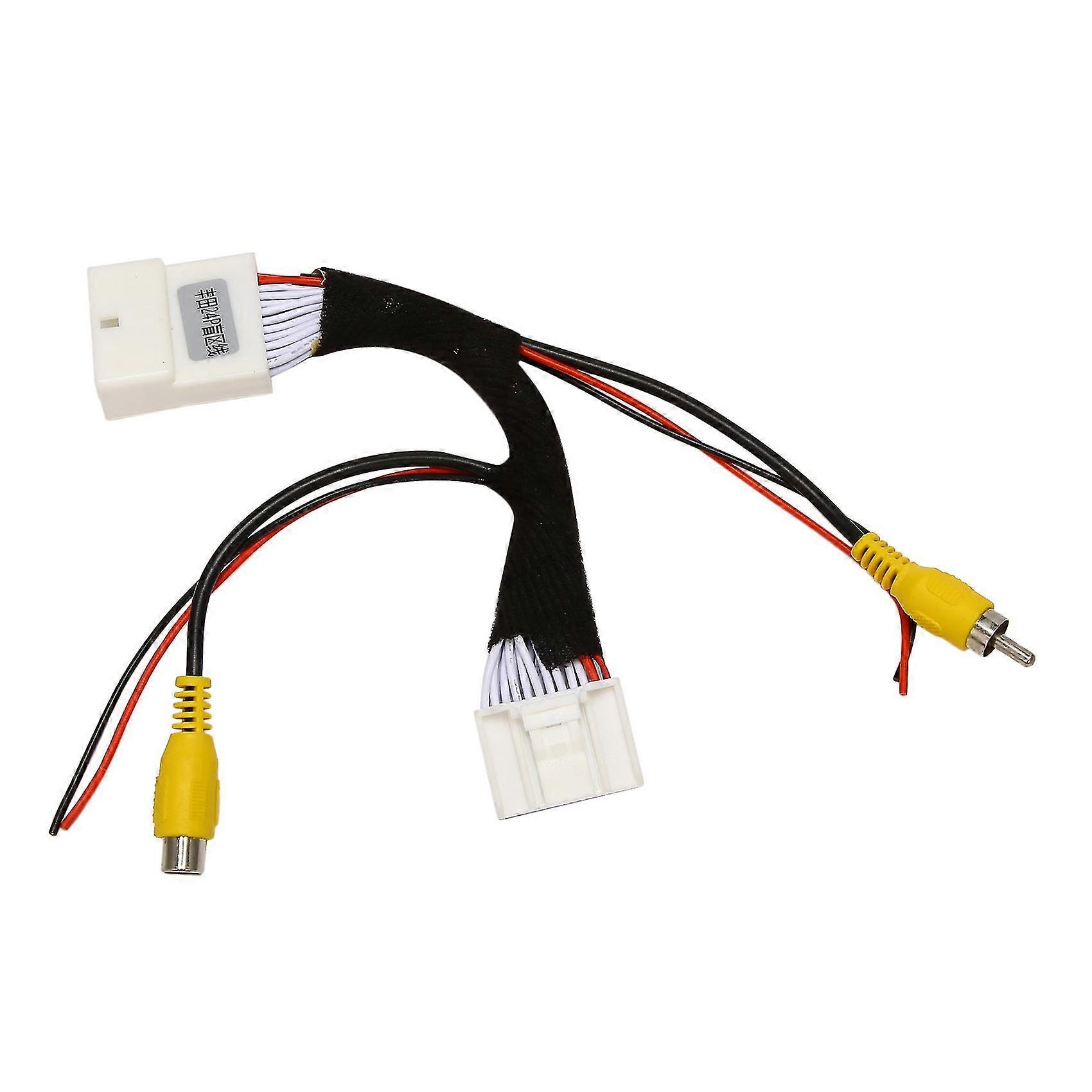 Hinten Rückfahrkamera Autoradio Stereo T-kabelbaum Rückfahrkamera Adapterkabel Für Scion 2014-