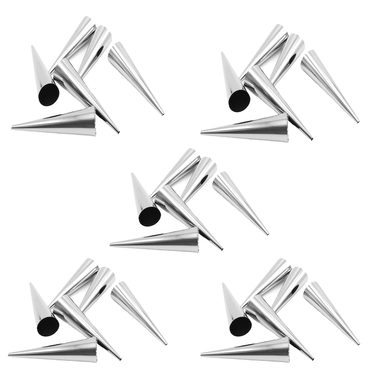 Set Mit 30 Kegelförmigen Brötchenformen, Raby, 12 Cm