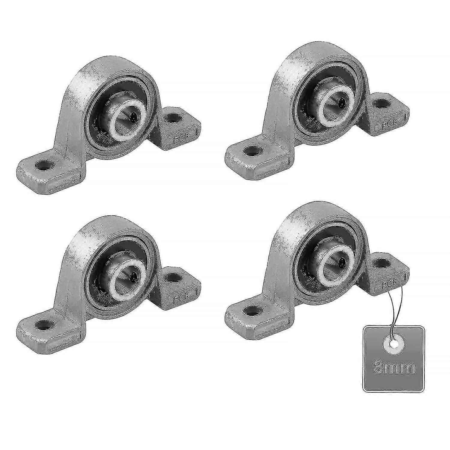 4-teilige Stehlager, Stehlager, Kugellager, Zinklegierungslager, Stehlager, Kugellager, Mit Massivem Gusseisen