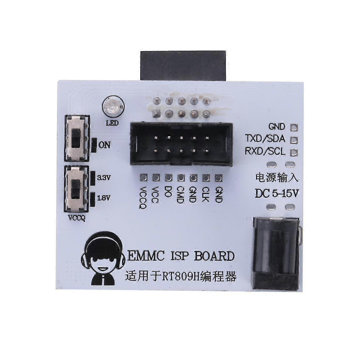 Emmc Isp Emmc Karte Für Rt809h Programmierer Emmc Adapter Clip Schnelle Schreib-lesegeschwindigkeit Berechnen