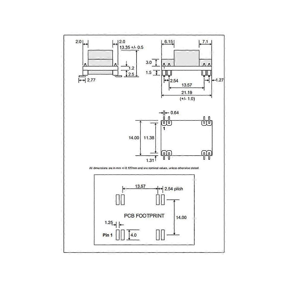 Dp9900m Pin Für Pin Ag9900m Poe-modul 5 V 1,8 A Ieee802.3af Isoliertes Poe-modul