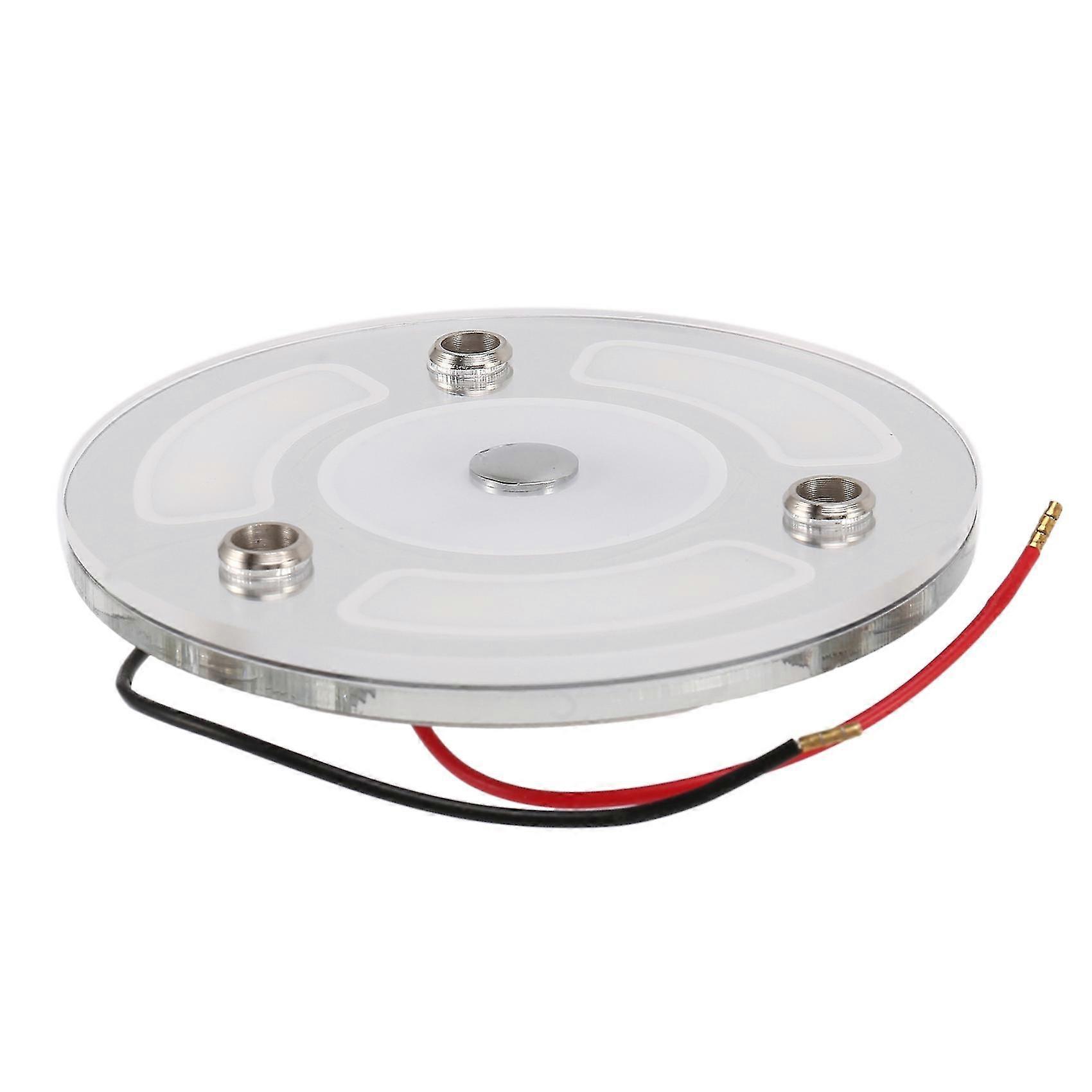 Für Wohnmobil, Wohnwagen, Wohnmobil, Marine, Weiß/warmkontakt, Dimmer, Led-lampe, 10–30 V Dc, Runde Led-dachdecke