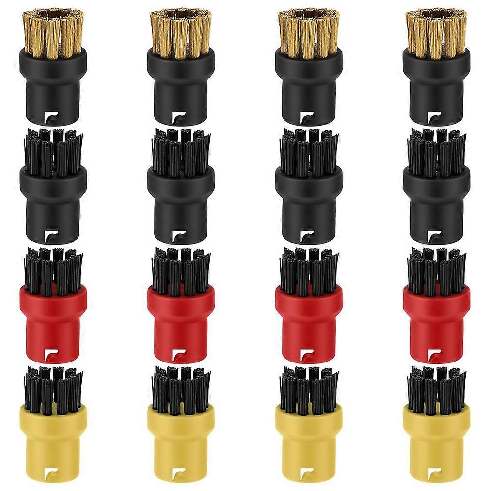 Packung Mit 16 Bürstenköpfen Für Karcher Sc1, Sc2, Sc3, Sc4, Sc5, Sc7 (ctk10) Dampfreiniger, Für Harte Oberflächen.