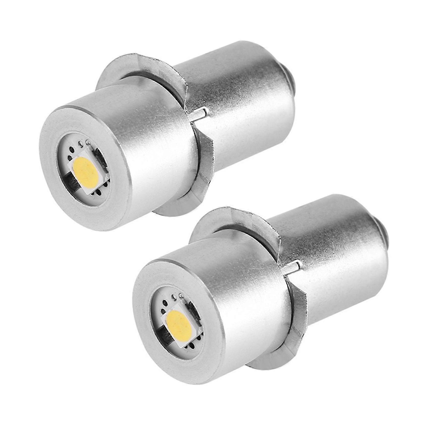 2 X 1 W P13,5 S Led-taschenlampenlampe, 100–110 Lm, 2700–7000 K, Ersatzlampe, Taschenlampenlampe, Notfallarbeit, L