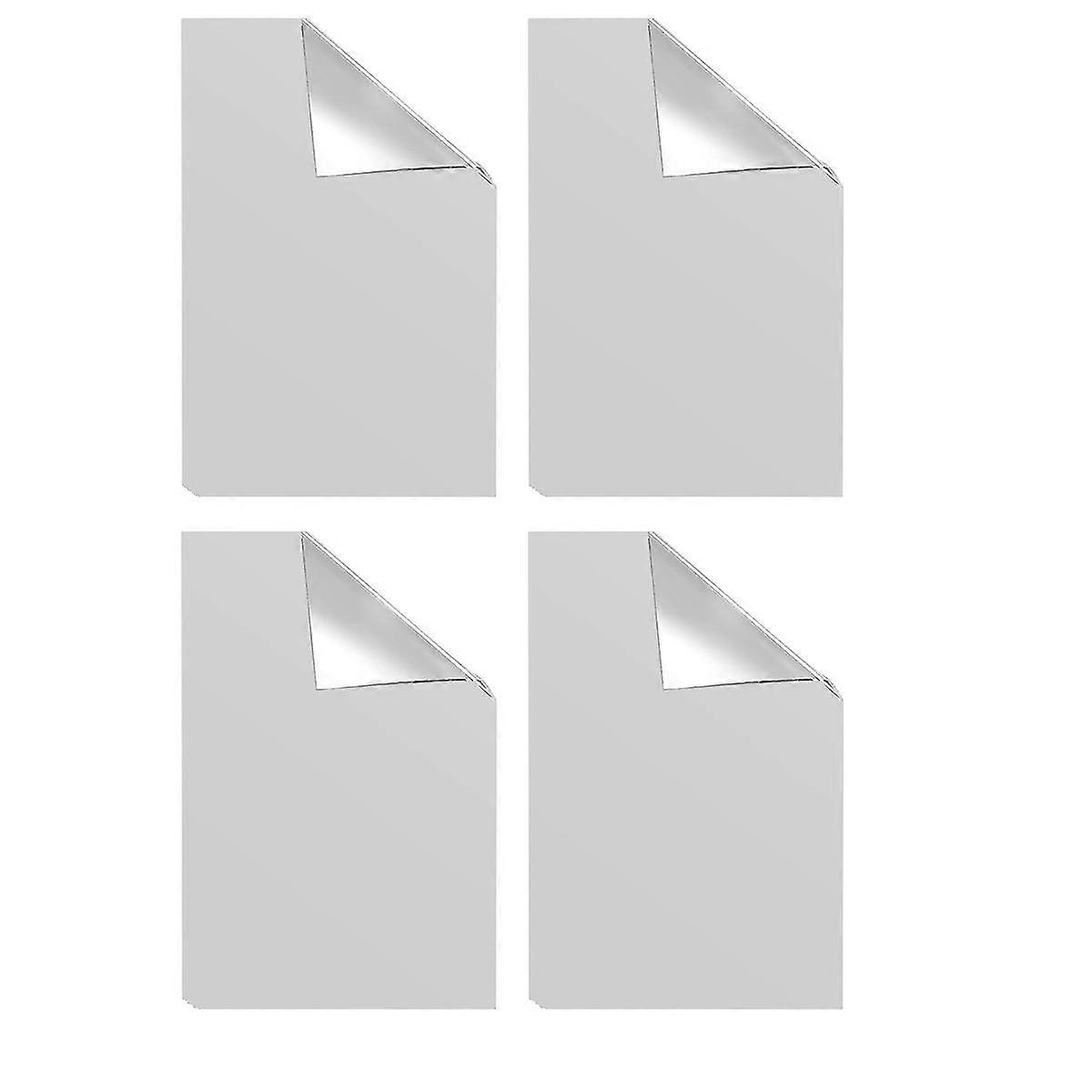 Spiegelfolie, Fensterfolie, Selbstklebend, Sonnenschutz, Reflektierendes Dachfenster, 99 % Uv-schutz