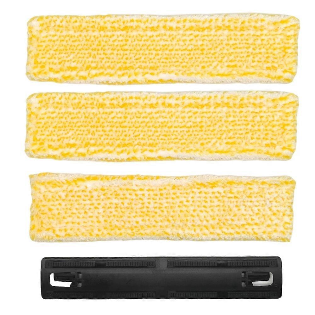 Set Mit 4 Sprühflaschen, Nylonaufklebern Und Fenstertüchern, Kompatibel Mit Den Fensterreinigern Karcher Wv1, Wv2, Wv5 Und Wv7.ersatzteile Für Die Fensterreinigung.
