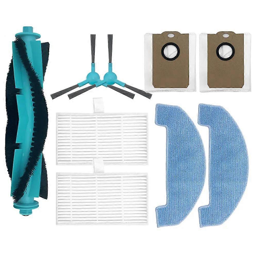 Ersatzteile Für Den Roboterstaubsauger Midea S5 Plus / Conga 2299 Ultra Home X-treme Genesis: Hauptbürste, Mopp, Staubbeutel Und Filter.