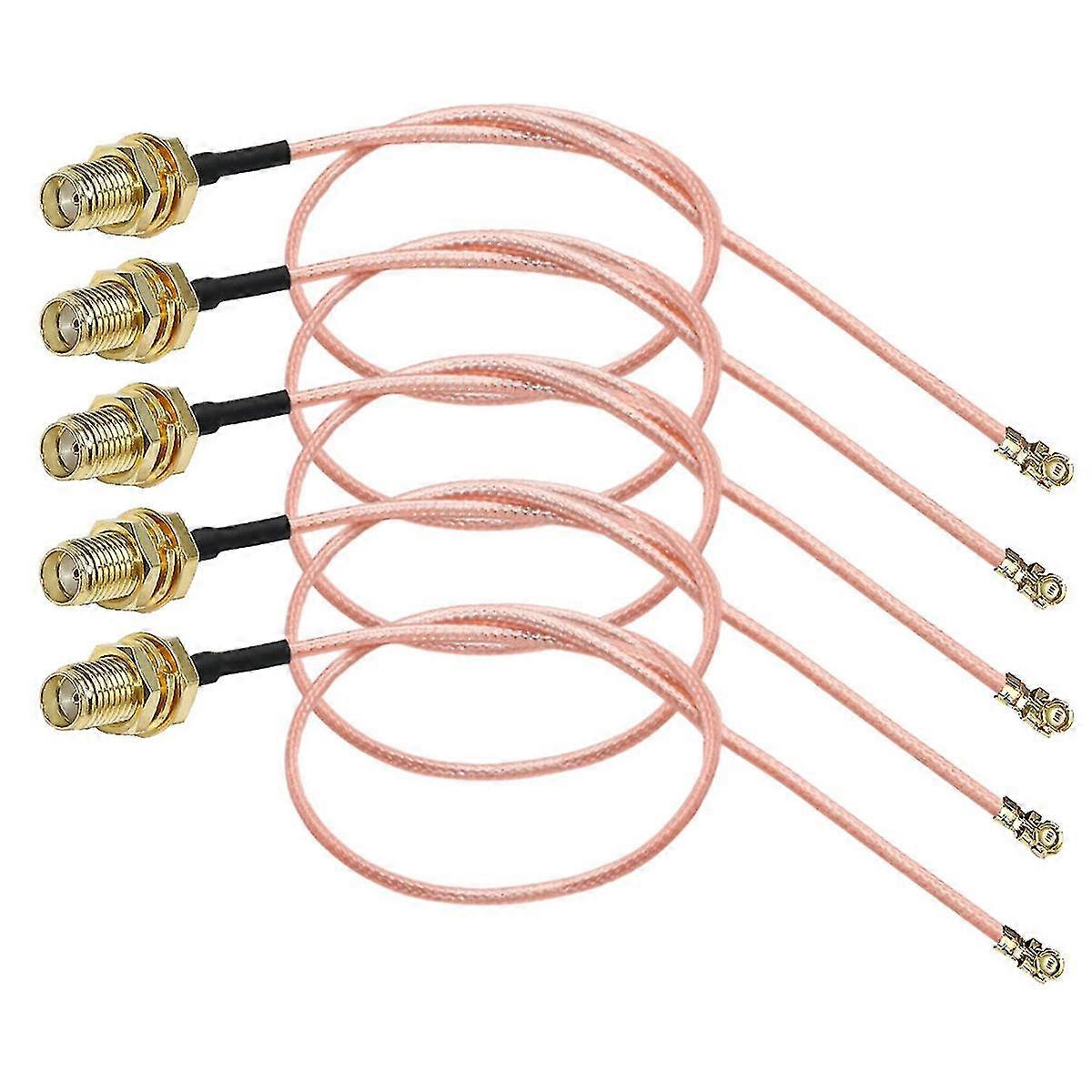 5 Stück Fe Zu Ufl/u.fl/ipx/ipex Hf-anschlusskabel Oder Ohne Stecker Rg178 Pi Koax-adapter