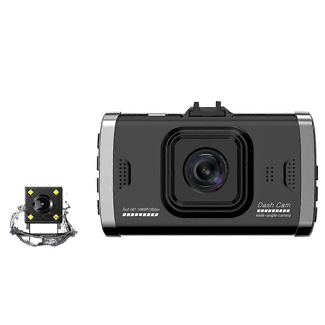 Auto Dvr Recorder Video Dash Cam 3 "1080p Rückansicht Dual Objektiv Full Hd Auto Dash Cam Tragbare Zyklus Aufnahme