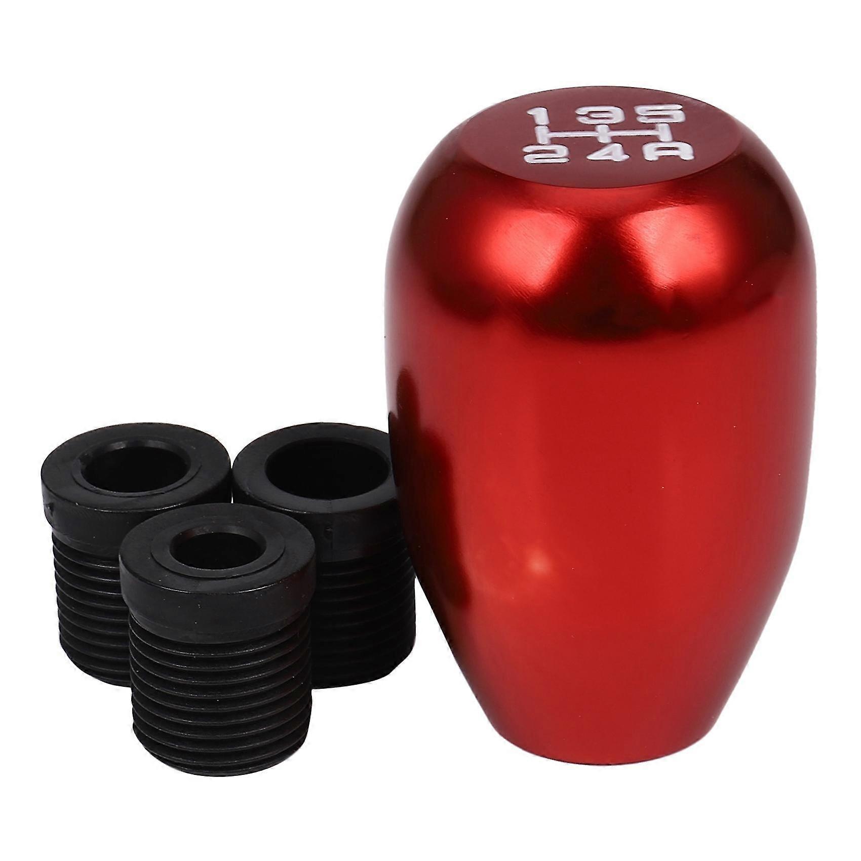 Universal Car 5 Speed ​​shift Knob Manual Gear Stick Shifter Rouge