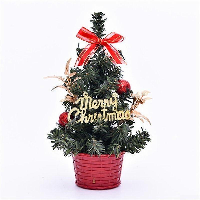 20 Cm Großer Künstlicher Miniatur-weihnachtsbaum Zum Aufstellen Auf Einem Tisch.tischdekoration Für Weihnachtsfeiern.miniaturornamente Zum Platzieren Auf Einem Tisch.