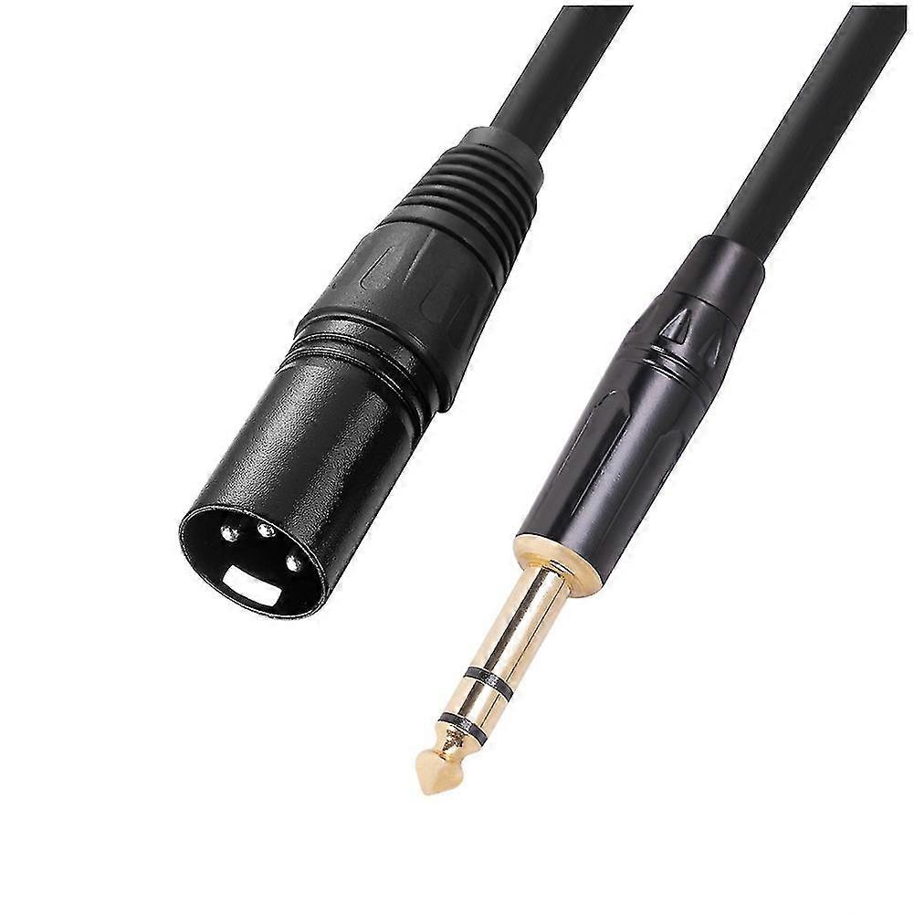Mikrofonkabel 6,35 Mm 1/4 Zoll Auf Xlr O - Auf Xlr Bad Ser Mic Ca