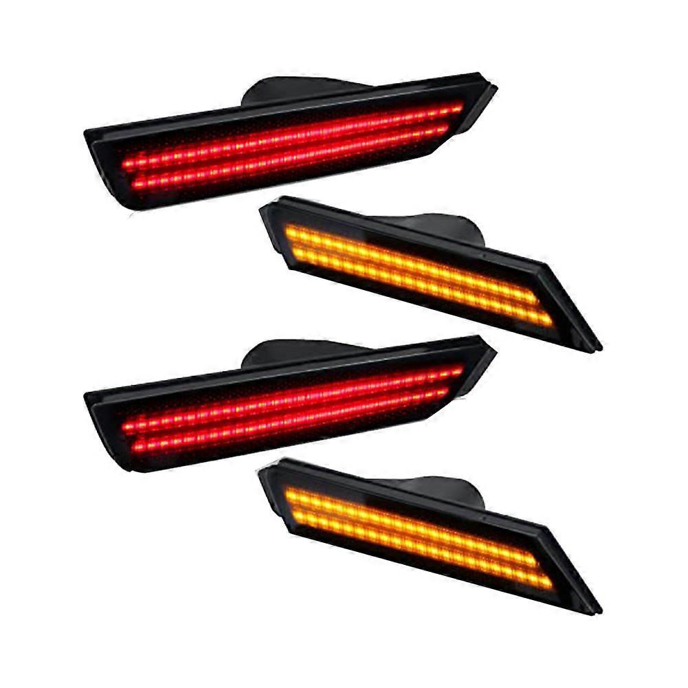Led-seitenmarkierungsleuchten Mit Getöntem Glas Für 2011–2015, Seitenmarkierungsreflektoren Für Die Stoßstange Vorne Und Hinten