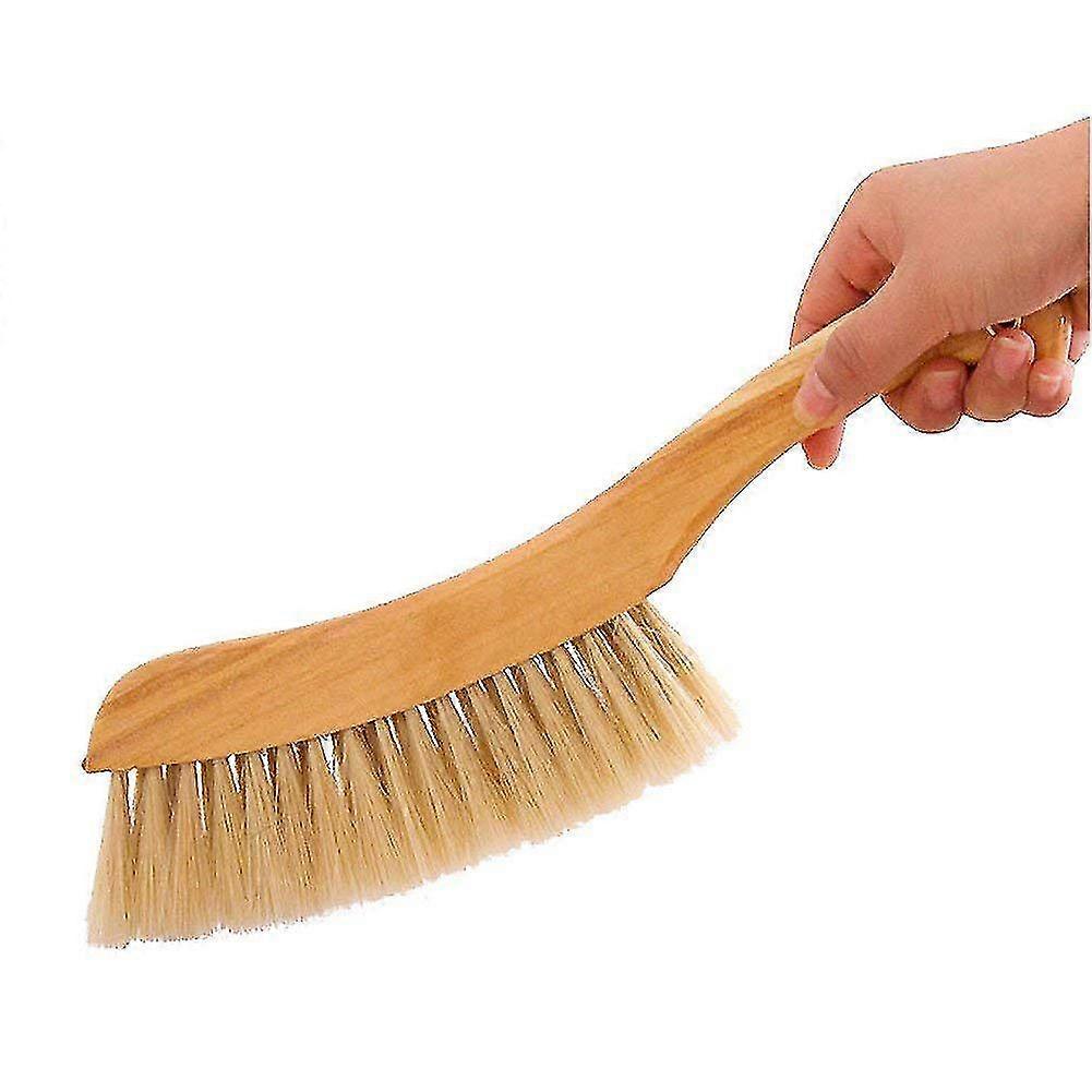 Staubwedel, Weiche Borsten, Schutt, Staub, Haarreinigungsbürste Mit Holzgriff Für Bettlaken Und Stoff