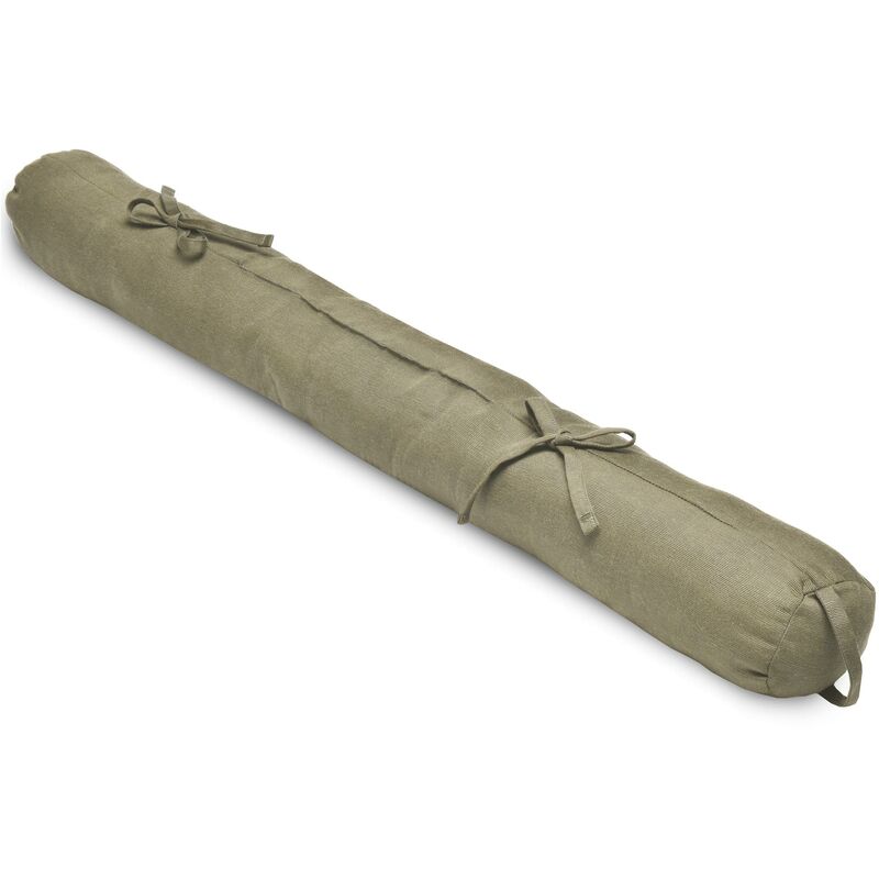 Zugluftstopper – 100 % Baumwolle – 100 X 10 Cm, Taupe