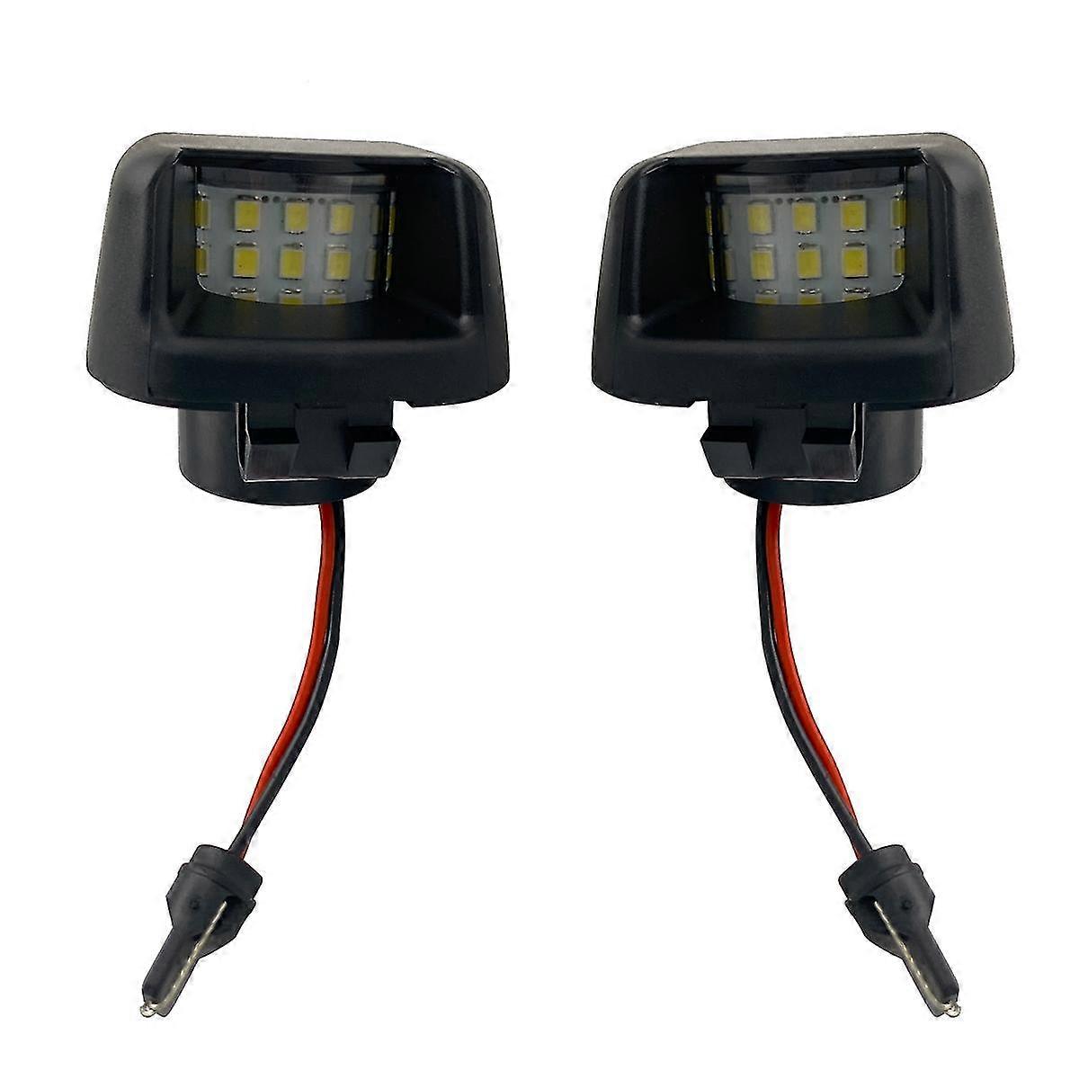 2x Led-kennzeichenbeleuchtung Lampengehäuse Für Navara D40 Frontier 2007-2019 26510-zp50a