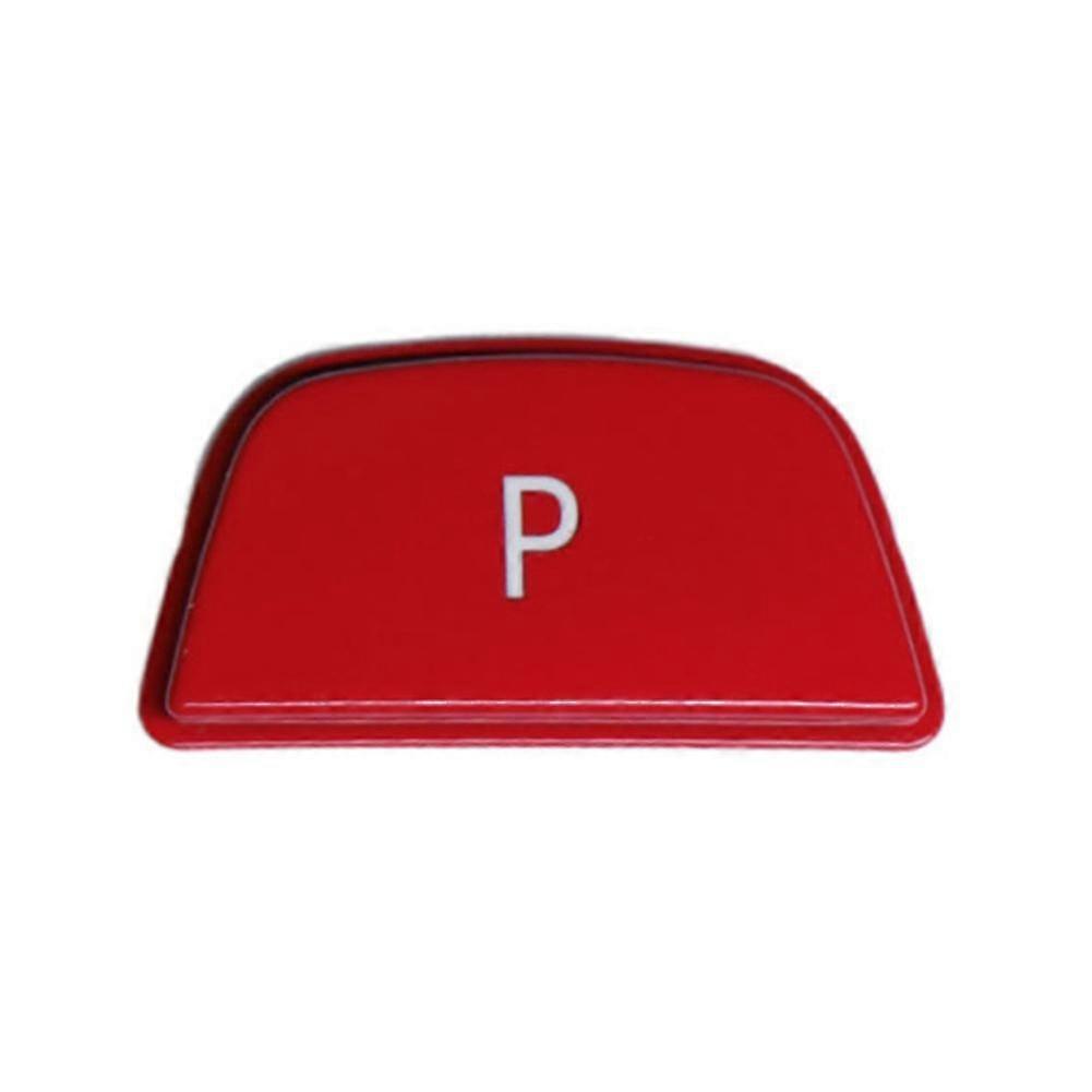 Auto Hebel Auto Parkplatz Taste Kappe Buchstabe P Taste Für X5 X6 F15 F16 (rot)