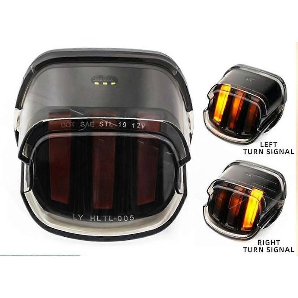 Motorrad-led-bremsrücklicht Für Harley-davidson Sportster F Touring Road King Street El