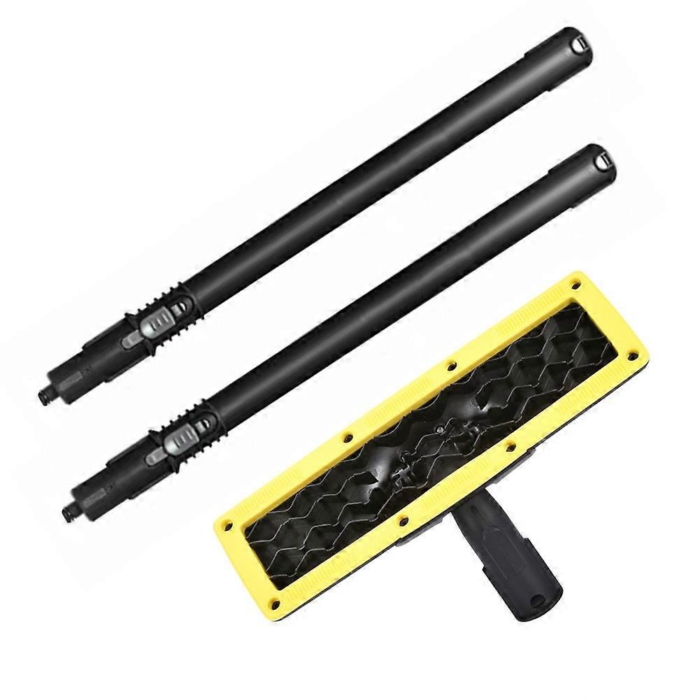 Sprühlanzenverlängerung Mit Bodenbürstenkopf, Kompatibel Mit Den Hochdruckreinigern Karcher Sc1, Sc2, Sc3, Sc4, Sc5, Sg2 Und Sg4 (graues Rotierendes Zubehör).