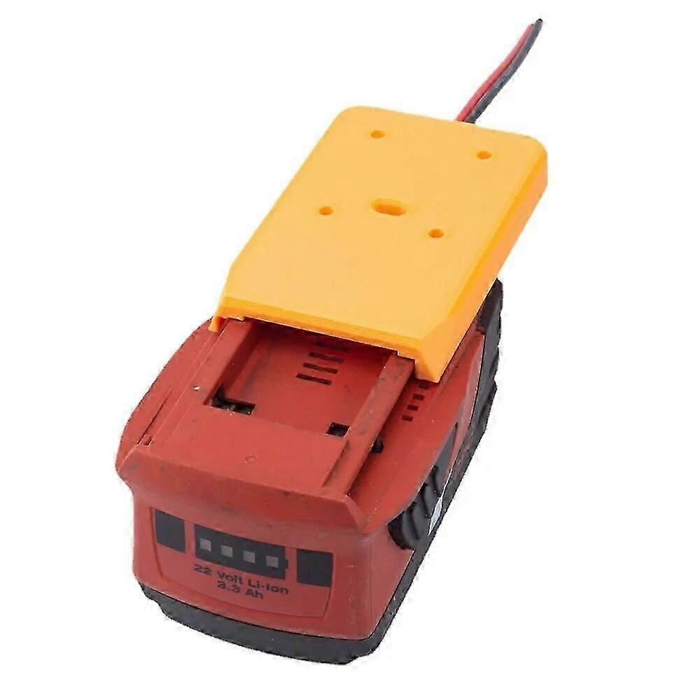 Adapter Für Hilti 22 V B22 Cpc Battery Dock Power Connector Robotics 14awg (batterie Nicht Im Lieferumfang Enthalten)