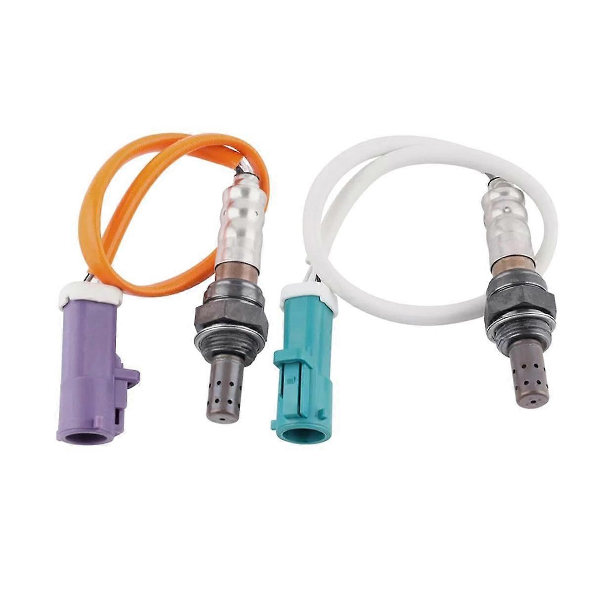 Sauerstoffsensor Für Fiesta 1.6l 2011–2019, 2 Stück, Upstream Downstream, 4 Drähte, Vorne Und Hinten, 234–4493, 234–455