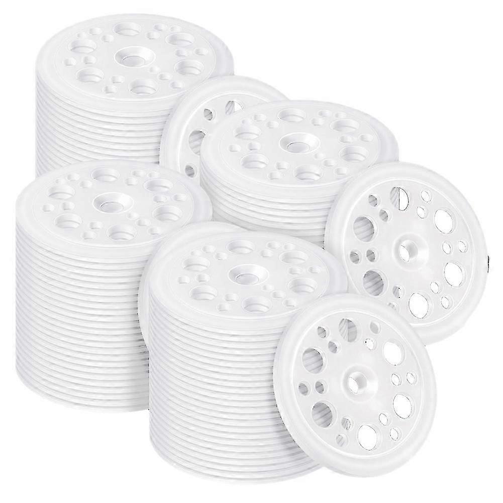 200 Stück 1,77 Zoll / 45 Mm Kunststoff-isolierscheiben Lastverteilungs-polypropylen-unterlegscheiben Für Montagehalterung