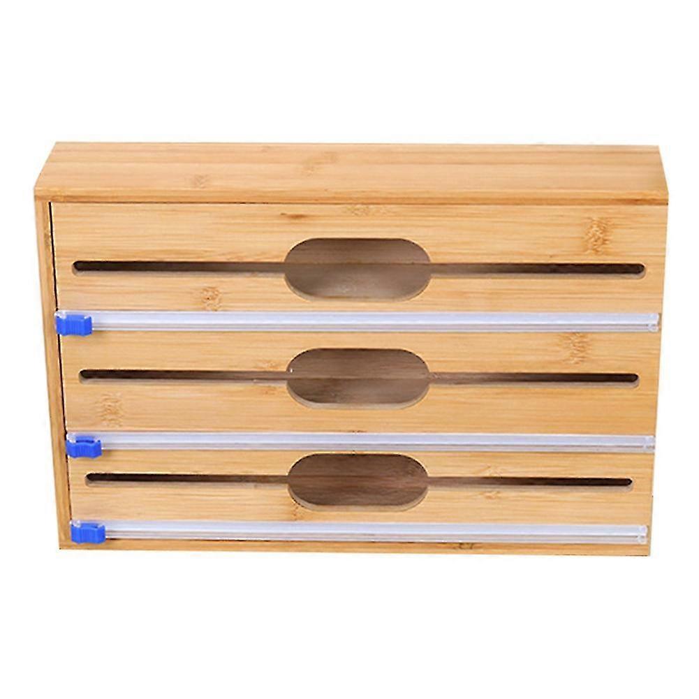 Aluminiumfolien- Und Plastikfolien-organizer, Plastikfolienspender Mit Cutter, Plastikfolie, Aluminiumfolie, W