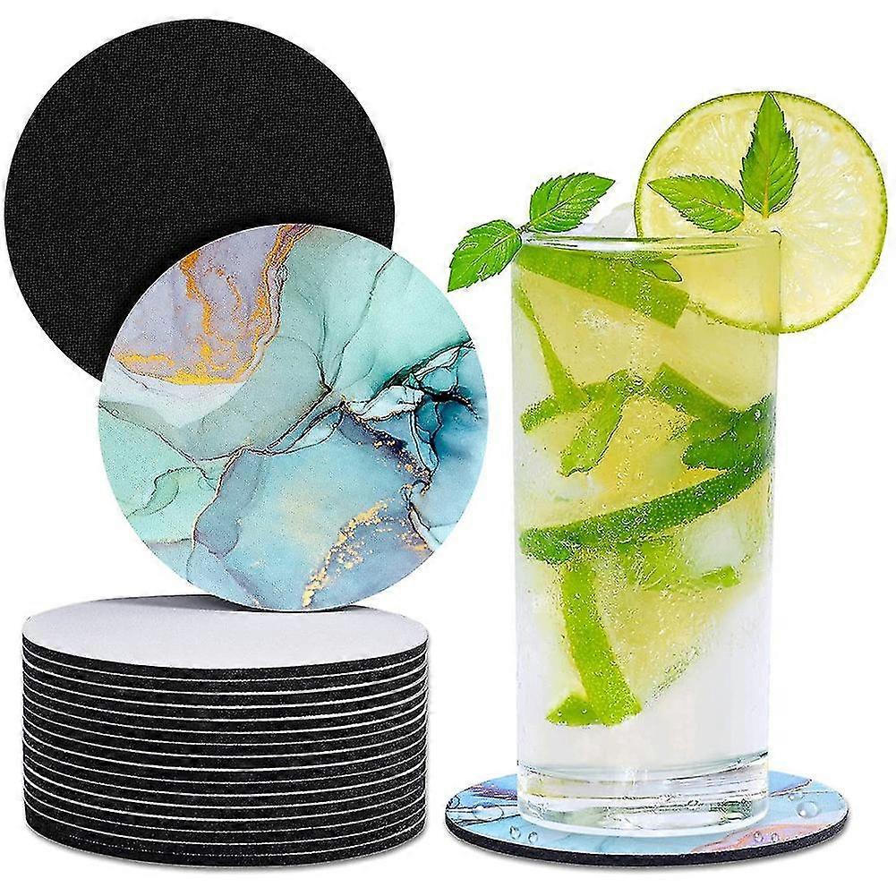 100 Stück Sublimations-untersetzer Für Leere Tassen, Für Heimwerker, Sublimation, Wärmeübertragung, Druck, Vinyl