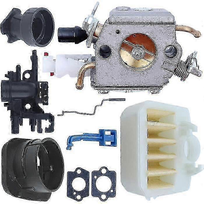 Vergaser-luftfilter-set, Kompatibel Mit Husqvarna 340 345 346 350 353 Für Zama C3-el18 Kettensäge Mit Xh-dichtungen